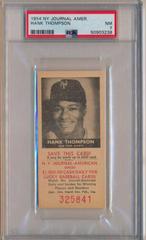 Hank Thompson Baseball Cards 1954 NY Journal American Prices