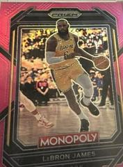 LeBron James [Pink] Basketball Cards 2022 Panini Prizm Monopoly Prices