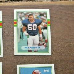 Ray Bentley #4T Football Cards 1989 Topps Traded Prices