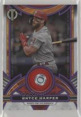 Bryce Harper [Purple] Baseball Cards 2023 Topps Tribute Stamp of Approval Relics Prices