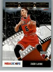 Zach LaVine [Winter] Basketball Cards 2019 Panini Hoops Lights Camera Action Prices