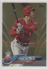 Shohei Ohtani [Gold] #US189 Baseball Cards 2018 Topps Update Prices