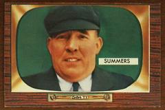 WM. R. Summers #317 Baseball Cards 1955 Bowman Prices