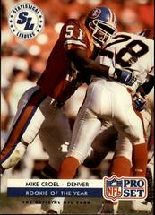Mike Croel Football Cards 1992 Pro Set Prices