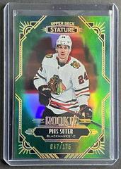 Pius Suter [Green] #141 Hockey Cards 2020 Upper Deck Stature Prices
