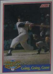 Going, Going, Gone #4 Baseball Cards 1991 Score Mickey Mantle Prices