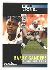Barry Sanders #250 Football Cards 1991 Pinnacle Prices