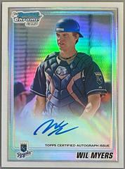 Wil Myers [Refractor Autograph] Baseball Cards 2010 Bowman Chrome Prospects Prices