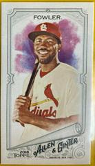 Dexter Fowler [Mini No Number] Baseball Cards 2018 Topps Allen & Ginter Prices