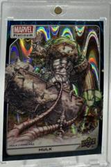 Hulk [Teal Wave] #145 Marvel 2023 Upper Deck Platinum Prices