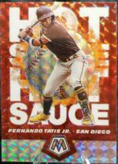 Fernando Tatis Jr. #HS5 Baseball Cards 2021 Panini Mosaic Hot Sauce Prices