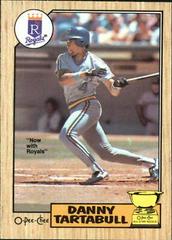 Danny Tartabull #332 Baseball Cards 1987 O Pee Chee Prices