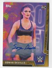 Sonya Deville [Gold Autograph] Wrestling Cards 2018 Topps WWE Women's Division Prices