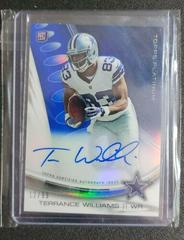 Terrance Williams [Blue Refractor] #A-TWI Football Cards 2013 Topps Platinum Autograph Prices