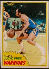 Lloyd Free Basketball Cards 1981 Topps Prices