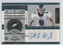 Alex Henery [Autograph] #108 Football Cards 2011 Playoff Contenders Prices