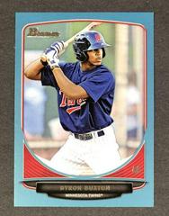 Byron Buxton [Blue] Baseball Cards 2013 Bowman Prospect Prices
