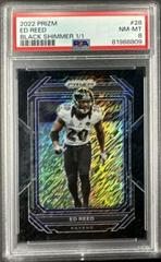 Ed Reed [Green Shimmer] #28 Football Cards 2022 Panini Prizm Prices