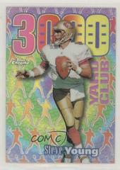 Steve Young [Refractor] #AE20 Football Cards 1999 Topps Chrome All Etch Prices