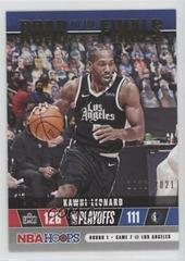 Kawhi Leonard #43 Basketball Cards 2021 Panini Hoops Road to the Finals Prices