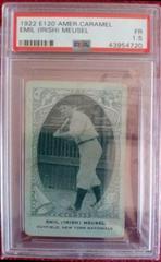 Emil Irish Meusel Baseball Cards 1922 E120 American Caramel Prices