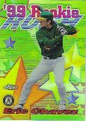 Eric Chavez [Refractor] Baseball Cards 1999 Topps Chrome All Etch Prices
