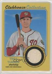 Trea Turner [Gold] #TTU Baseball Cards 2017 Topps Heritage Clubhouse Collection Relics Prices