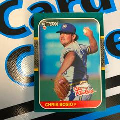 Chris Bosio Baseball Cards 1987 Donruss Rookies Prices