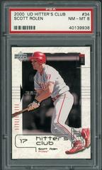 Scott Rolen #34 Baseball Cards 2000 Upper Deck Hitter's Club Prices