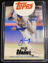 Julio Urias [Black Foil] #SCA-JU Baseball Cards 2017 Stadium Club Autographs Prices