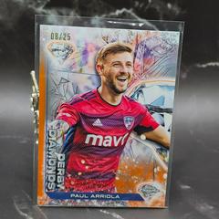 Paul Arriola [Orange] #DD-12 Soccer Cards 2023 Topps Chrome MLS Derby Diamonds Prices