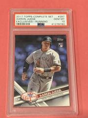 Aaron Judge [Running] #287 Baseball Cards 2017 Topps Prices
