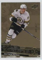 Matthew Poitras [Gold] #12 Hockey Cards 2023 Upper Deck Star Rookies Prices