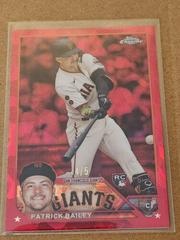Patrick Bailey [Red] #USCS8 Baseball Cards 2023 Topps Chrome Update Sapphire Prices