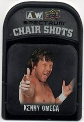 Kenny Omega Wrestling Cards 2021 Upper Deck AEW Spectrum Chair Shots Metal Prices