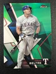 Adrian Beltre [Green Refractor] #51 Baseball Cards 2018 Topps Finest Prices
