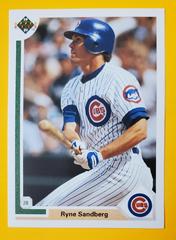 Ryne Sandberg #132 Baseball Cards 1991 Upper Deck Prices