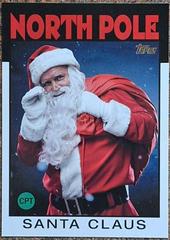 Santa Claus Baseball Cards 2023 Topps Holiday The Santa Archives Prices