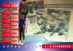 Rumeal Robinson Basketball Cards 1993 Upper Deck Triple Double Prices