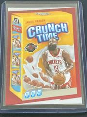 James Harden Basketball Cards 2020 Donruss Crunch Time Prices