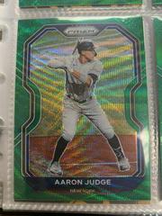 Aaron Judge [Green Wave Prizm] #212 Baseball Cards 2021 Panini Prizm Prices