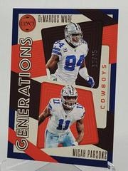 DeMarcus Ware, Micah Parsons [Indigo] #GEN-3 Football Cards 2023 Panini Legacy Generations Prices