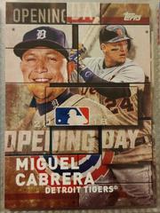 Miguel Cabrera #OD-16 Baseball Cards 2018 Topps MLB Opening Day Prices