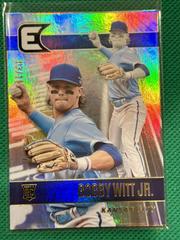 Bobby Witt Jr. [Gold] #14 Baseball Cards 2022 Panini Chronicles Essentials Prices