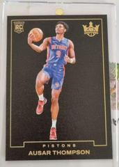 Ausar Thompson #15 Basketball Cards 2023 Panini Court Kings Blank Slate Prices