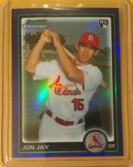Jon Jay [Purple Refractor] #BDP18 Baseball Cards 2010 Bowman Chrome Draft Picks Prices