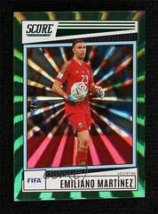 Emiliano Martinez [Green Laser] #12 Soccer Cards 2022 Panini Score FIFA Prices