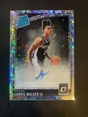 Lonnie Walker IV Basketball Cards 2018 Panini Donruss Optic Fast Break Signatures Prices