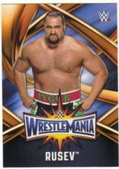 Rusev Wrestling Cards 2017 Topps WWE Road To Wrestlemania 33 Roster Prices