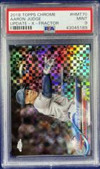 Aaron Judge [Xfractor] #HMT70 Baseball Cards 2018 Topps Chrome Update Prices